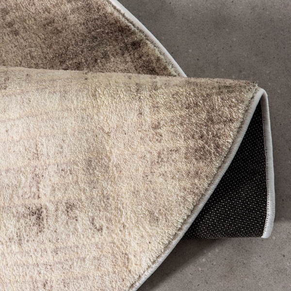 Thảm trải sàn Ariel tròn lông mềm