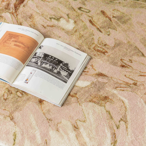 Thảm trải sàn Sichu tròn lông mềm