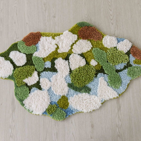 Thảm trải sàn Clara tufted dệt nổi 60 x 90