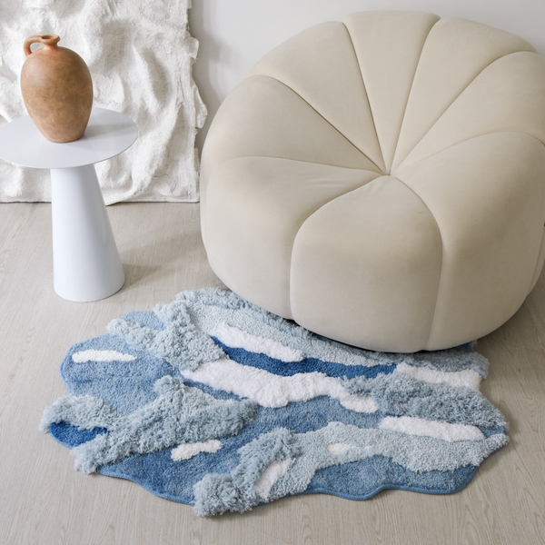 Thảm trải sàn Lovie tufted dệt nổi - 80 x 120