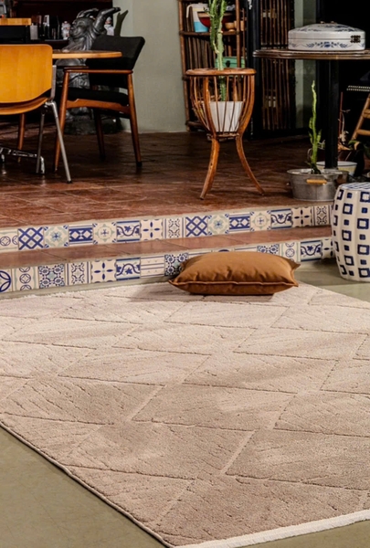 Thảm trải sàn Vine nâu dệt Thổ Nhĩ Kỳ