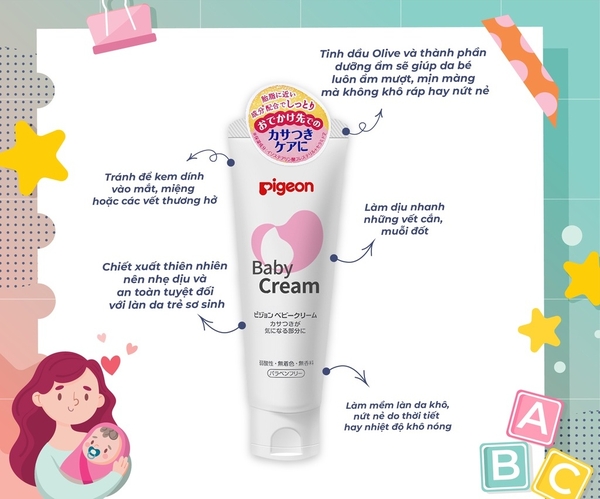 Kem N Pigeon Baby Cream Nh t B n Cho B 50gKem N Pigeon Baby