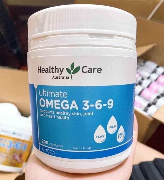 Omega 3 6 9 Healthy Care Hộp 200 Viên Của Úc | Alozo Store