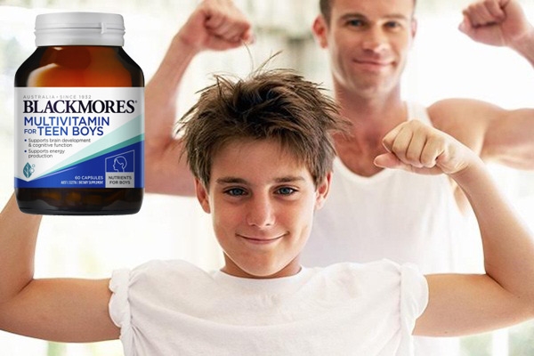 Vitamin tổng hợp Blackmores Multivitamin For Teen Boys giúp tăng hệ thống miễn dịch khỏe mạnh
