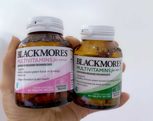 Blackmores Vitality Multi cho Women - Men