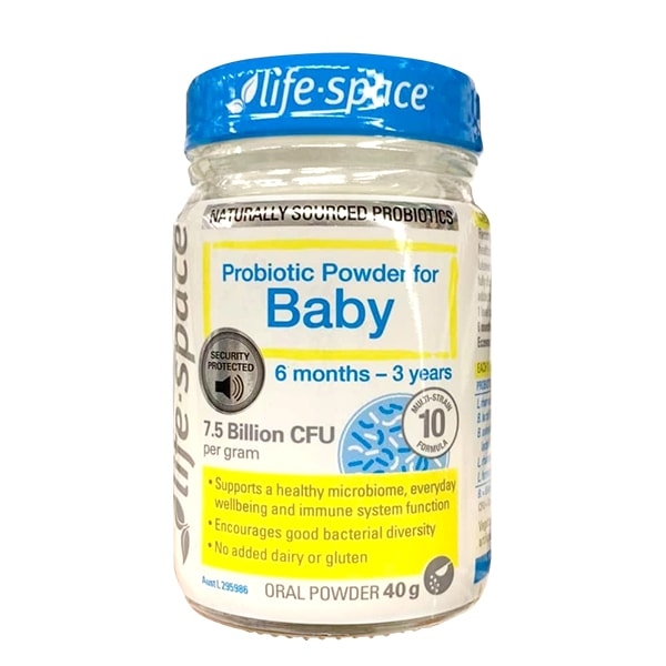 Men vi sinh Probiotic Powder For Baby của úc 40g dành cho trẻ từ 6 tháng - 3 tuổi (Mẫu mới)