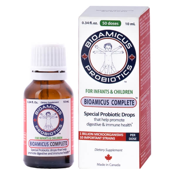 Men Vi Sinh 10 Chủng BioAmicus Complete Cho Bé của Canada