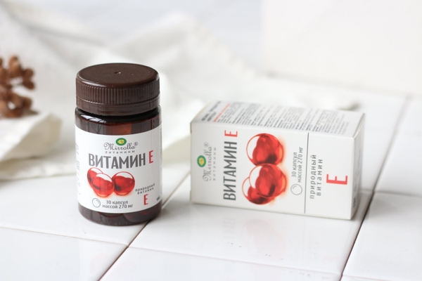 Viên uống vitamin E đỏ Nga 270mg hỗ trợ ổn định nội tiết cho nữ giới