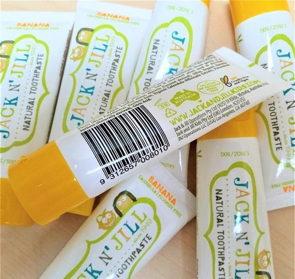 Kem đánh răng hữu cơ trẻ em JacknJill Organic 50g hàng chính hãng Úc