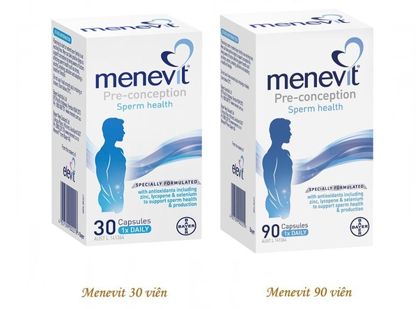 Viên uống Menevit của Úc chính hãng