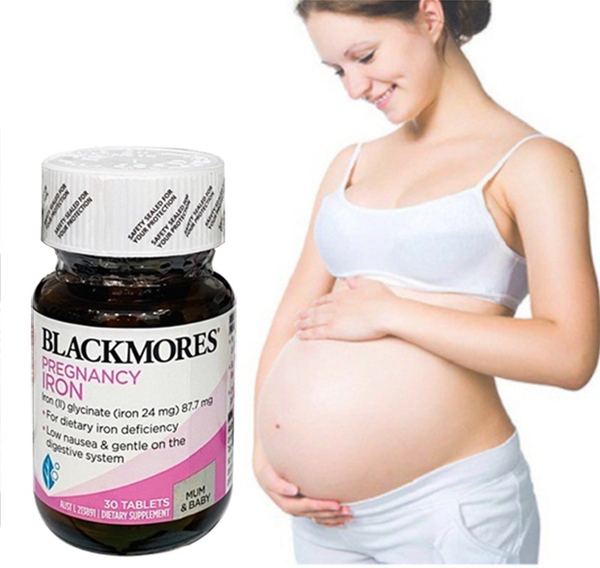 Mẹ bầu dùng viên sắt Blackmores Pregnancy Iron không lo bị táo bón
