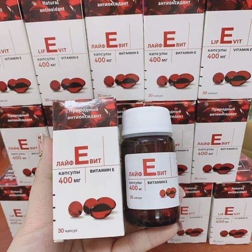 Vitamin E đỏ Zentiva 400mg chính hãng của Nga
