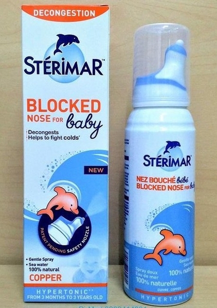Xịt mũi kháng viêm Stérimar sản phầm mới được cải thiện về Vòi xịt an toàn hơn cho bé