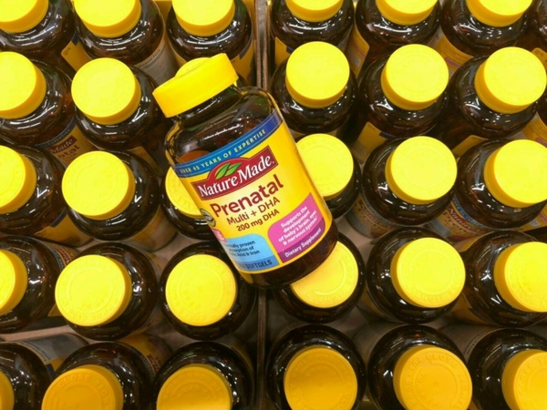 itamin tổng hợp cho bà bầu Nature Made Prenatal multi + DHA 150 viên chính hãng Mỹ