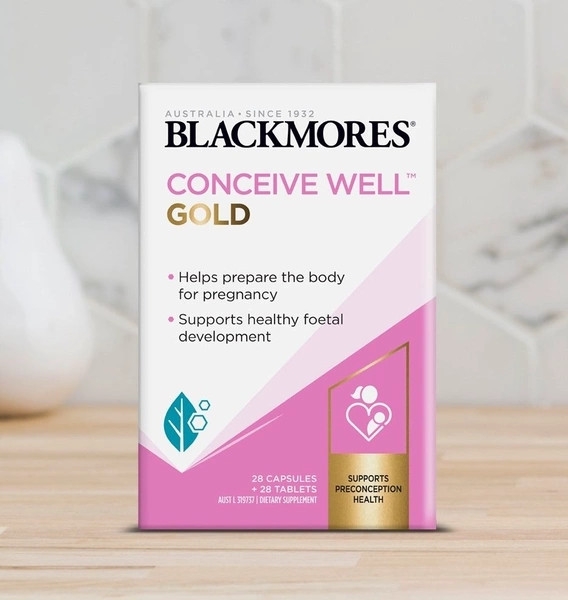 Blackmores Conveice Well Gold cung cấp các chất dinh dưỡng quan trọng và cần thiết cho phụ nữ trước giai đoạn mang thai