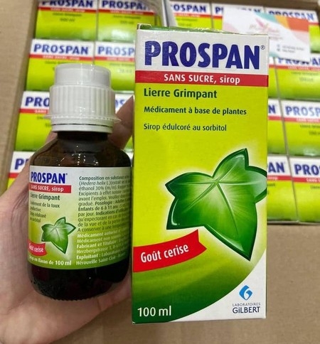 Siro ho Prospan 100ml hàng chính hãng của Pháp