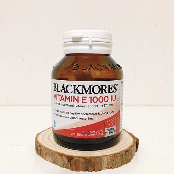 Vitamin E Blackmores Hỗ trợ làm đẹp da từ sâu bên trong, giảm quá trình của tuổi tác