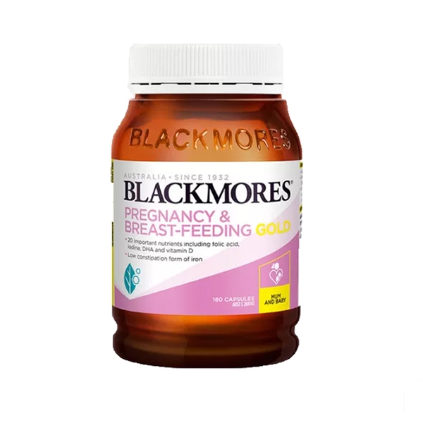 Công dụng và lợi ích của blackmores vitamin tổng hợp cho người mang bầu 180 viên 