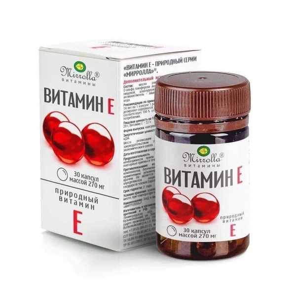 Có tác dụng phụ nào có thể xảy ra khi sử dụng vitamin E đỏ nga 270mg không?