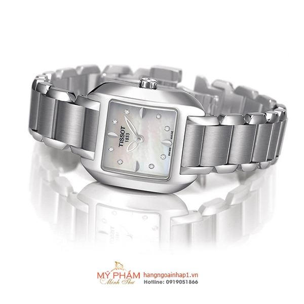 Đồng hồ nữ TISSOT T02.1.285.74 mặt số kim cương