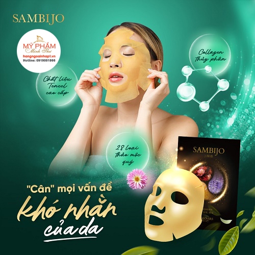 Mặt nạ dưỡng da Skinlovers Sambijo (Hộp: 10 miếng)