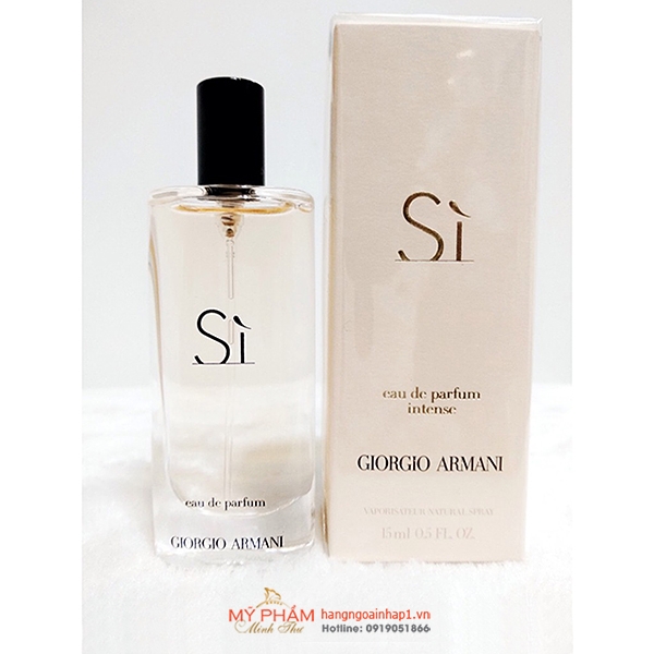 Nước hoa mini Giorgio Armani Sì EDP 15ml - Ý Mỹ phẩm Minh Thư - Hàng ngoại  nhập 1