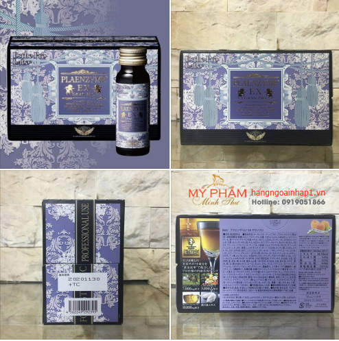 Nước uống đẹp da nhau thai ngựa Plaenzyme Extra Professional