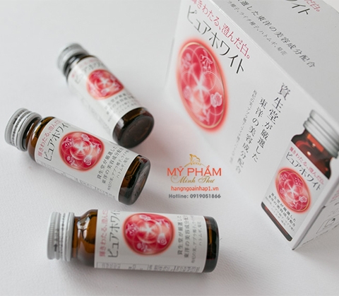 Nước uống trắng da Collagen shiseido pure white (mẫu mới) 2019