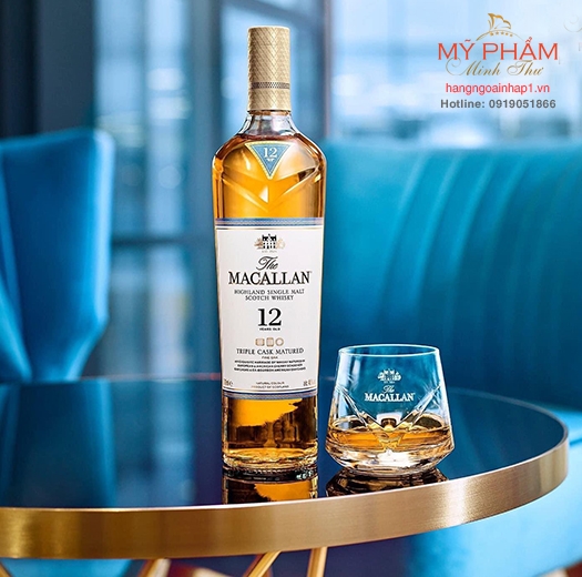 Rượu Macallan 12 năm Triple Cask