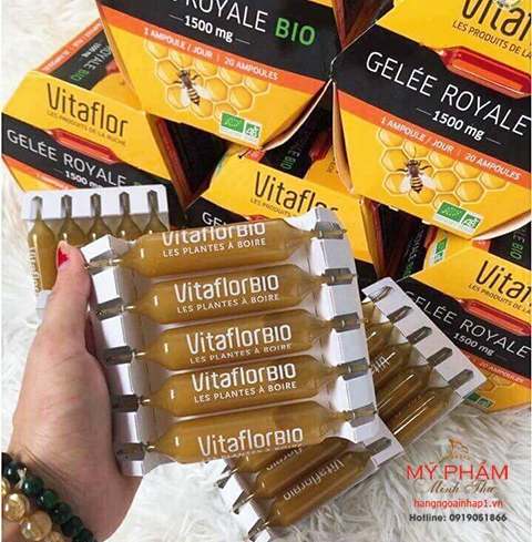 Sữa Ong Chúa Vitaflor Bio 1500mg của Pháp