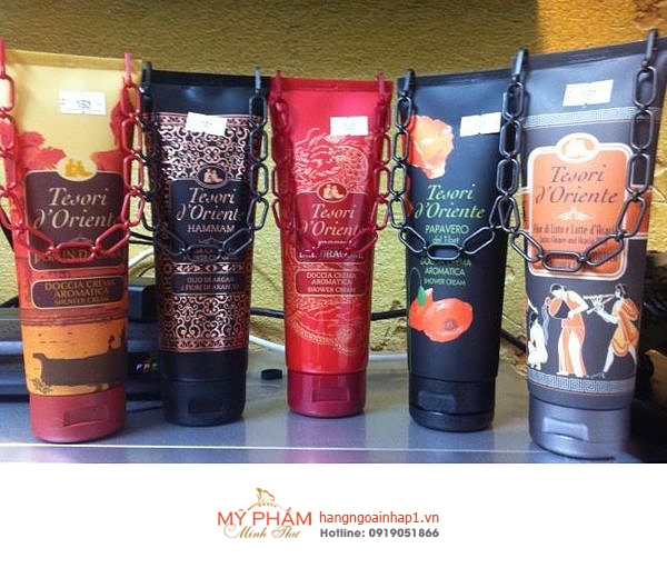 Sữa tắm dây xích Tesori D'Oriente 250ml - Ý