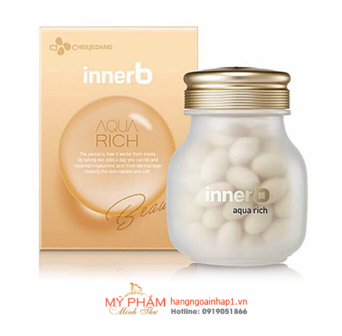 vien-uong-cap-nuoc-va-collagen-innerb-aqua-rich-han-quoc