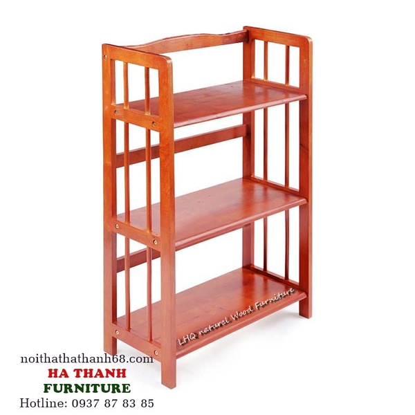 kệ sách gỗ 3 tầng rộng 65cm