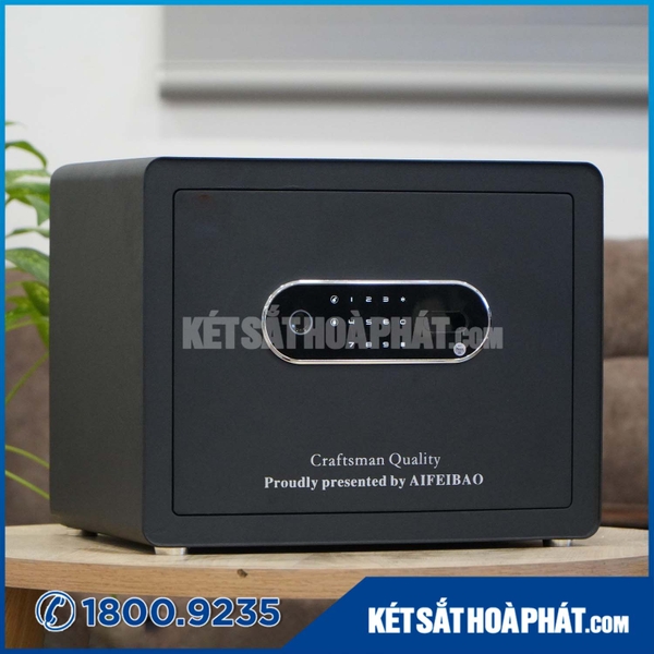 Két sắt mini thông minh Aifeibao KV316 vân tay điện tử, kết nối app