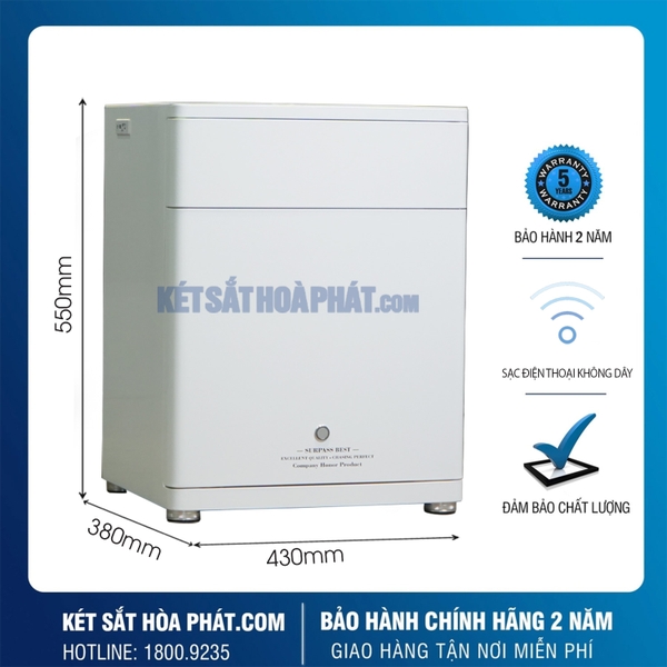 Két sắt vân tay Bofa BY-55CT