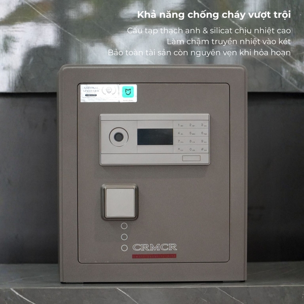 két sắt Xiaomi CRMCR cấu trúc thạch anh và silicat chịu nhiệt chống cháy cao