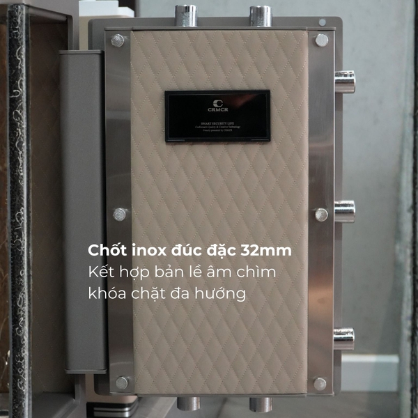 Cánh két đúc nguyên tấm – Khóa chặt đa hướng, không thể cạy phá