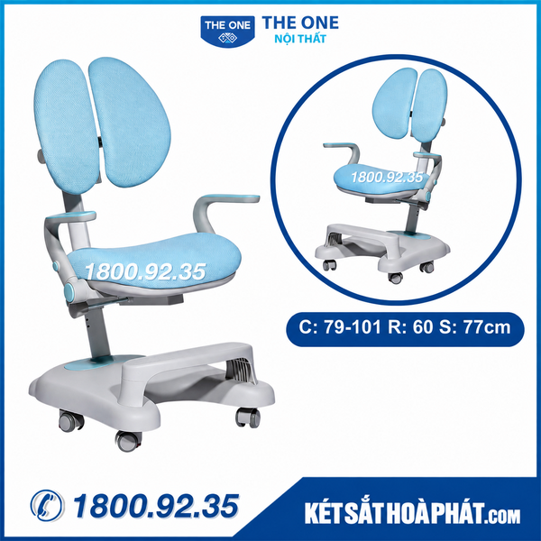 Ghế học sinh Hòa Phát GHS50 chống gù điều chỉnh độ cao