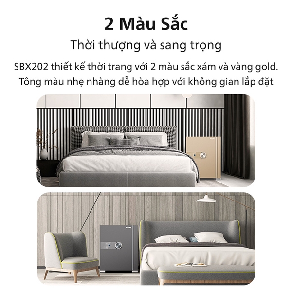 Két Sắt Nhập Khẩu Philips SBX202 7C0