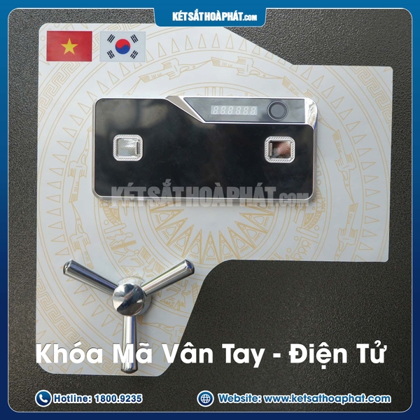 két sắt cài đạt được 100 vân tay khách nhau cho nhiều người sử dụng cùng một lúc