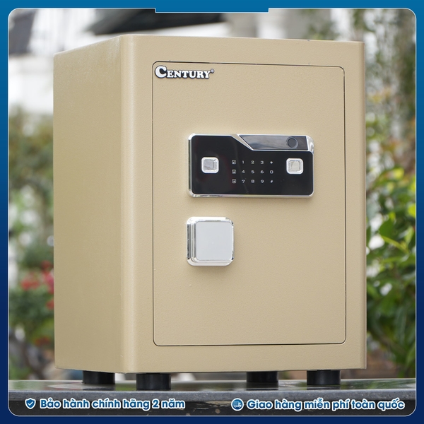 Két sắt siêu cường Century chống cháy SC40VTDT Khóa vân tay điện tử
