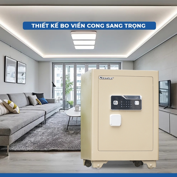 Két sắt siêu cường Century SC68VTDT khóa vân tay điện tử chính hãng