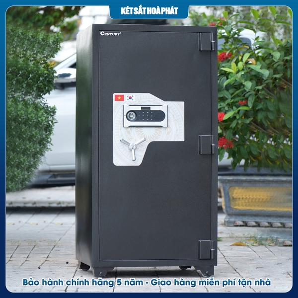 Két sắt ngân hàng to cỡ lớn KV230 điện tử chống cháy có báo động