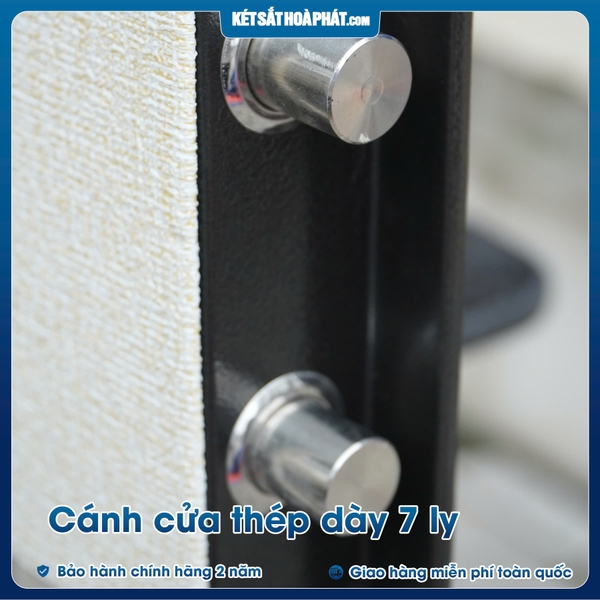 Két sắt thông minh vân tay và điện tử Century CF50VTDT chống cháy