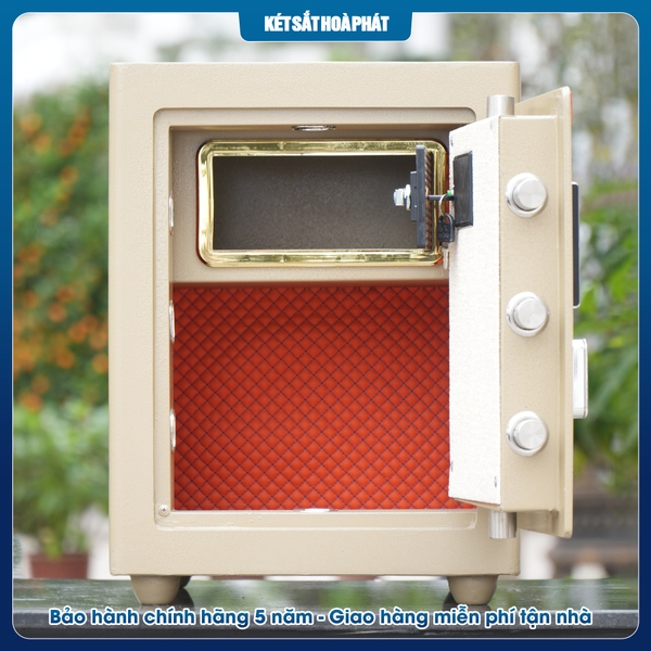 Nội thất lòng bên trong két sắt siêu cường Century SC60DT Plus