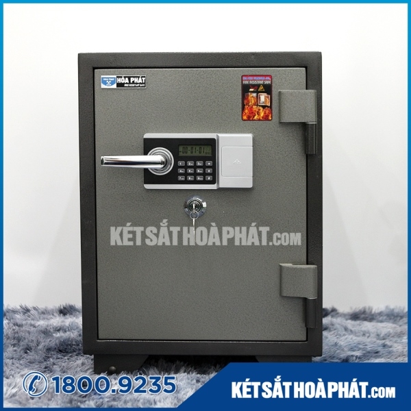 Két Sắt Hoà Phát Cánh Đúc Chống Cháy KS150K1DT Điện Tử