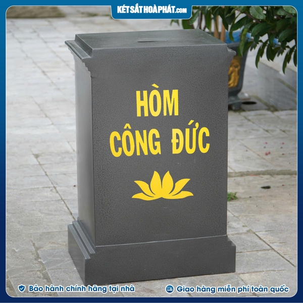 Sử dụng két sắt KCD800 cơ trong đình, chùa, miếu,…
