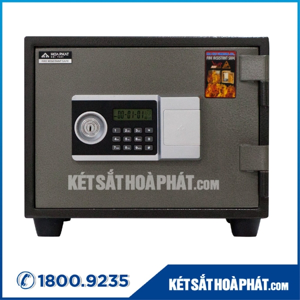 Két Sắt Mini Chống Cháy Hoà Phát KS45 Điện Tử