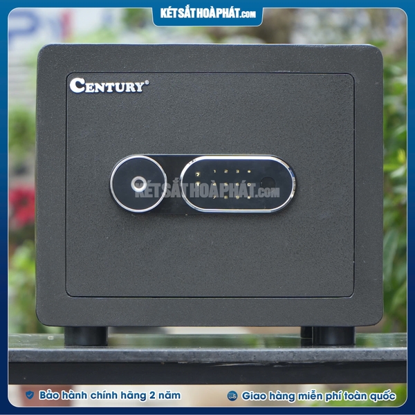 Khóa vân tay 1 chạm mở nhanh trên két sắt siêu cường Century CF41 khóa vân tay điện tử
