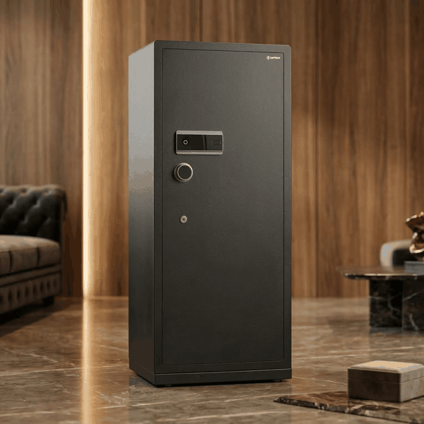 Ảnh thực tế két sắt Safiron 150LS nhập khẩu thông minh